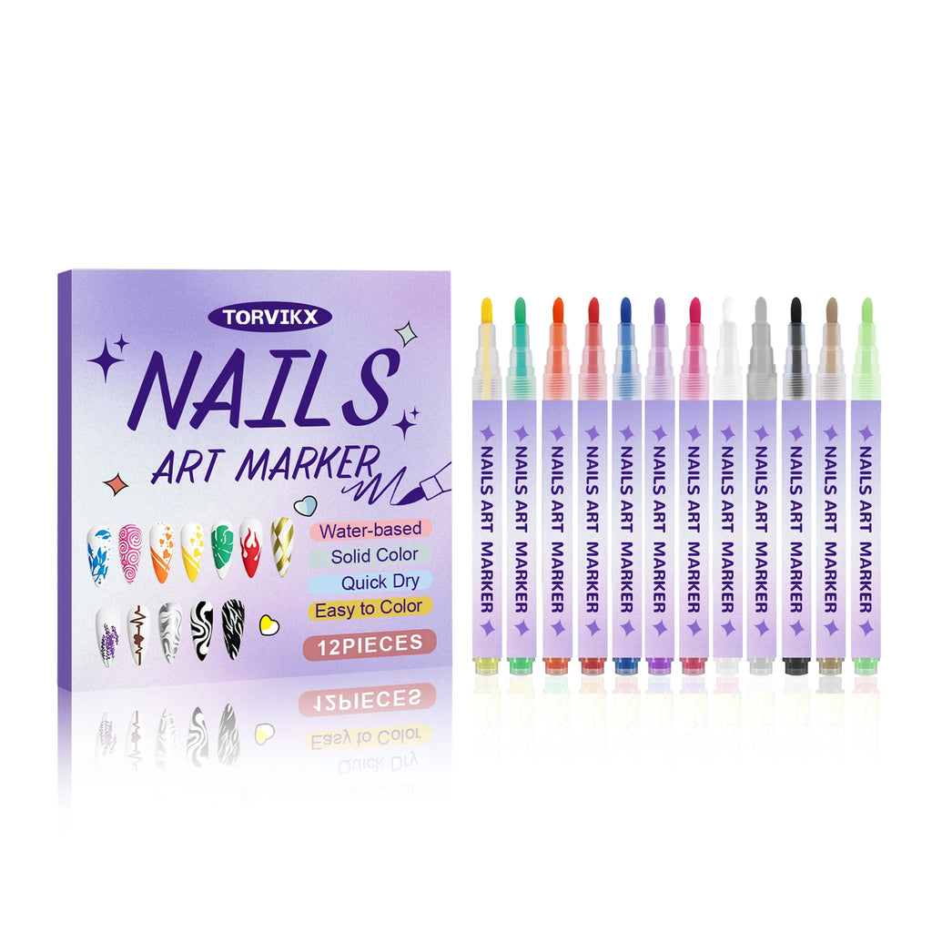 Nail Acrylic Graffiti Pen Drying Acrylic Paint Markers