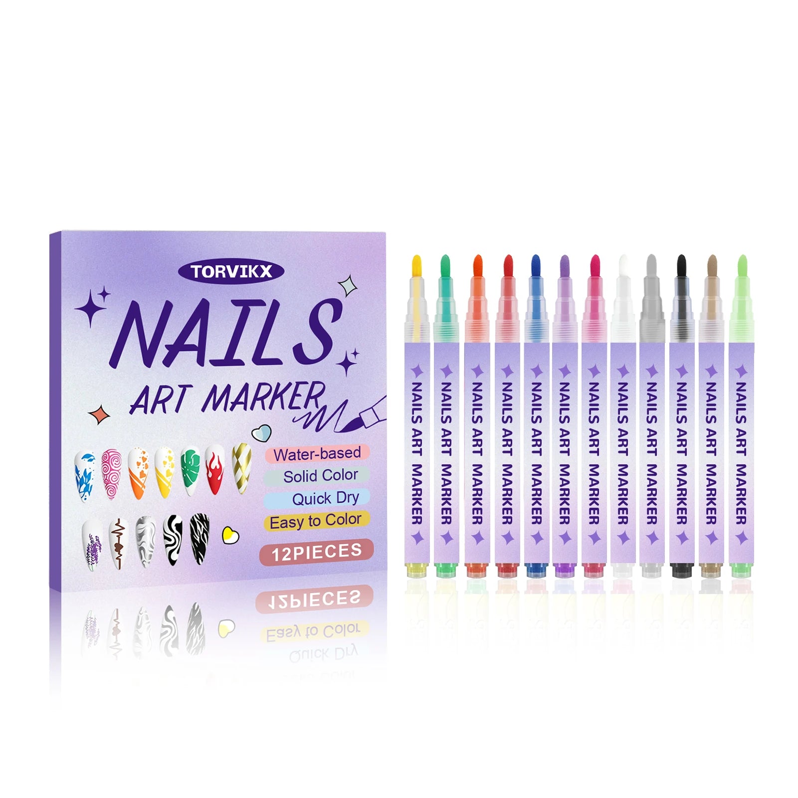 Nail Acrylic Graffiti Pen Drying Acrylic Paint Markers