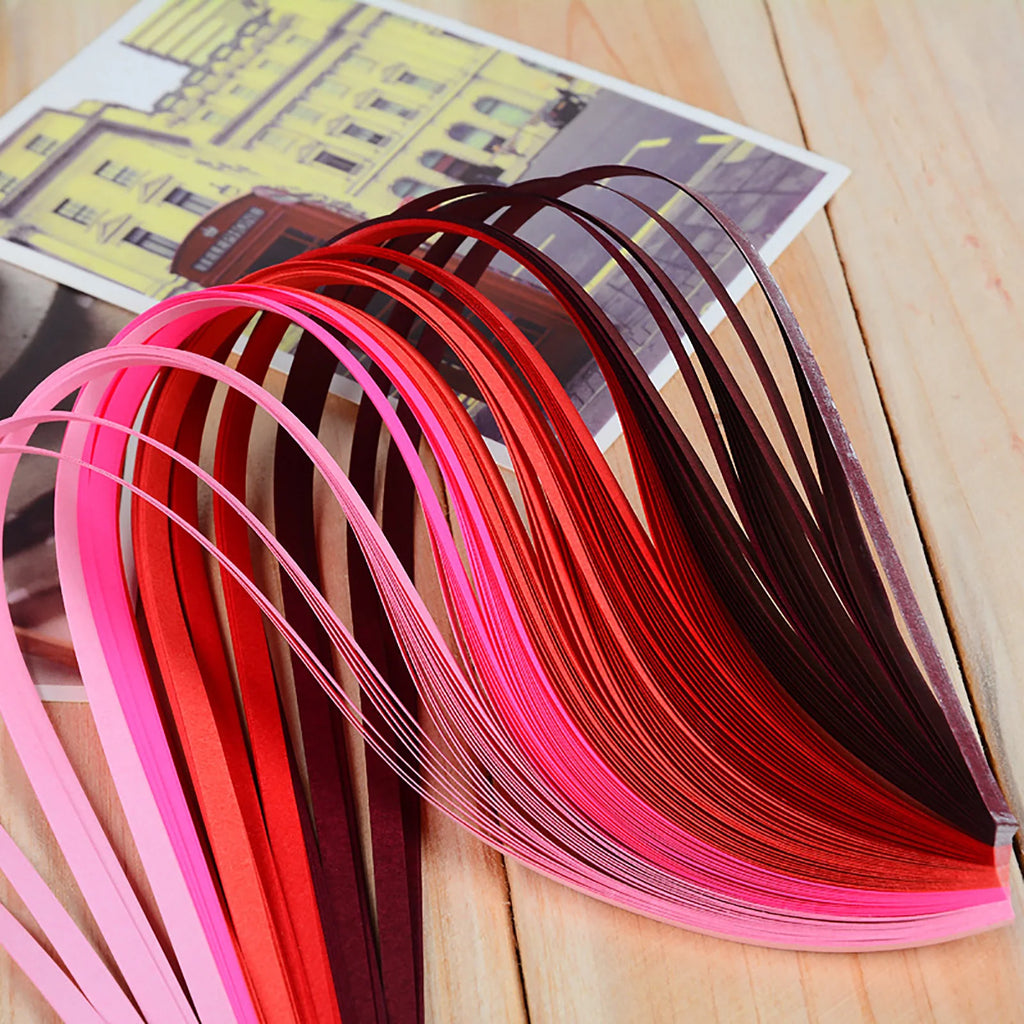 900 Strips Quilling Paper Set 39cm Mixed Color  Origami Quilling Tools