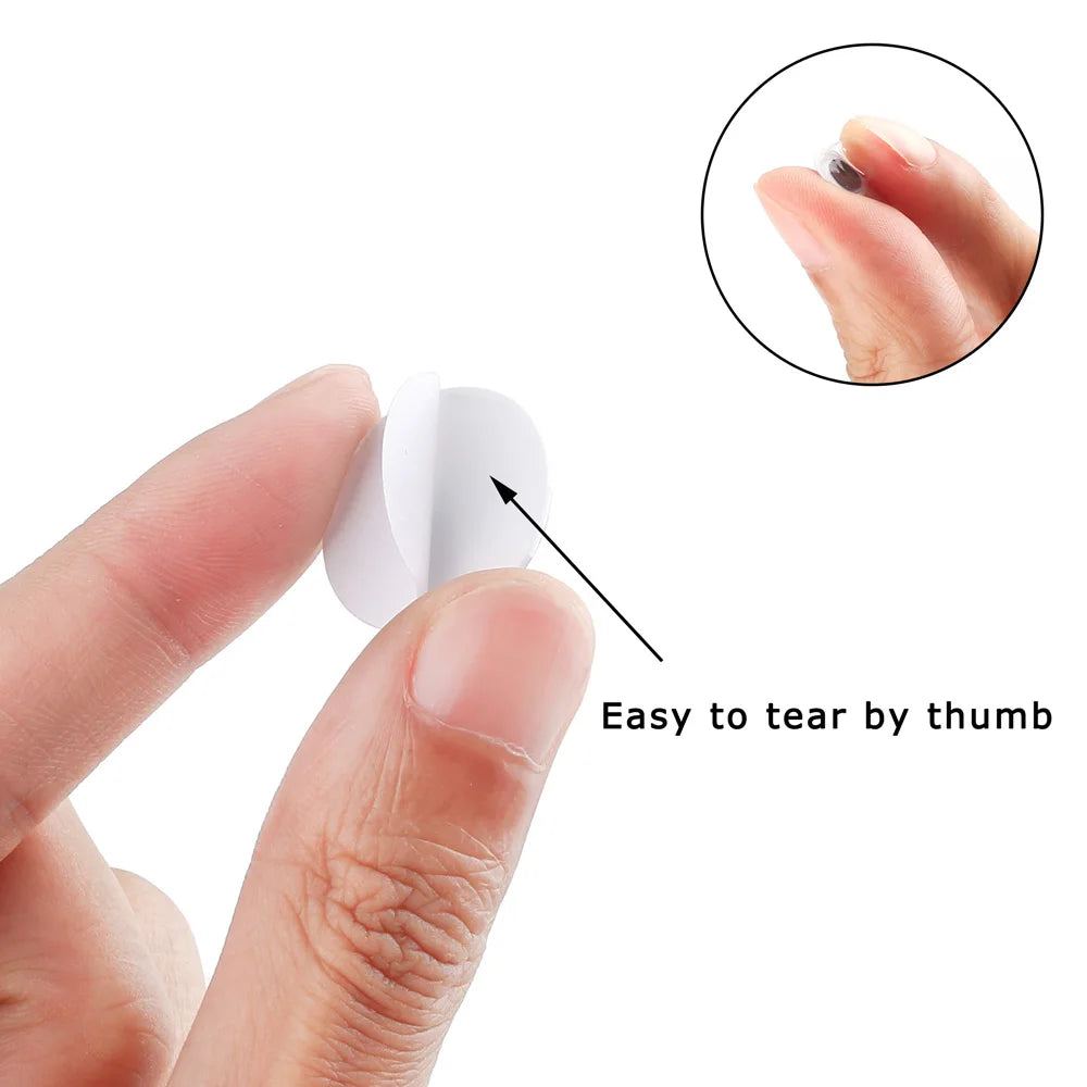 1100pcs Self-adhesive Googly Wiggle Eyes for DIY