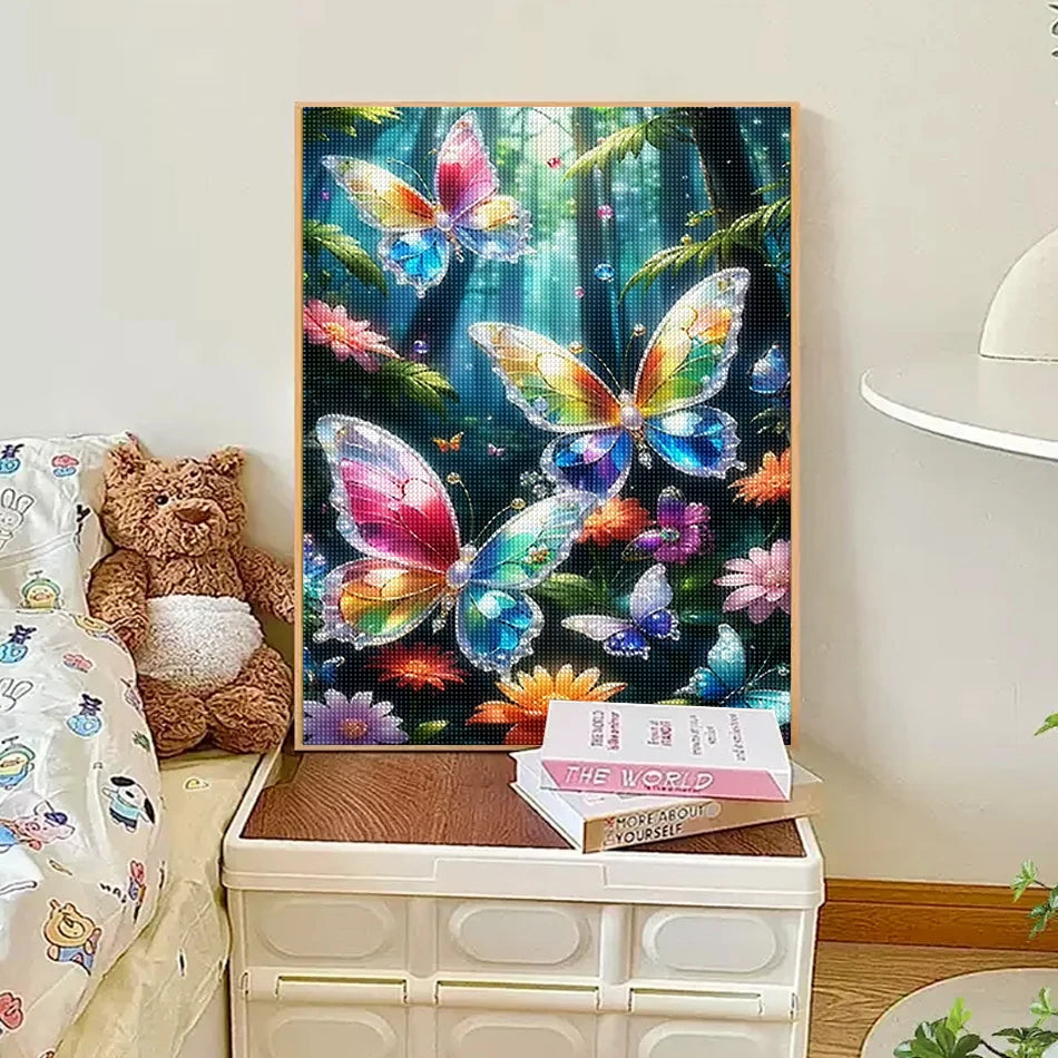 Diamond Painting Kits, Abstract object scenery, Drawings with Diamonds.