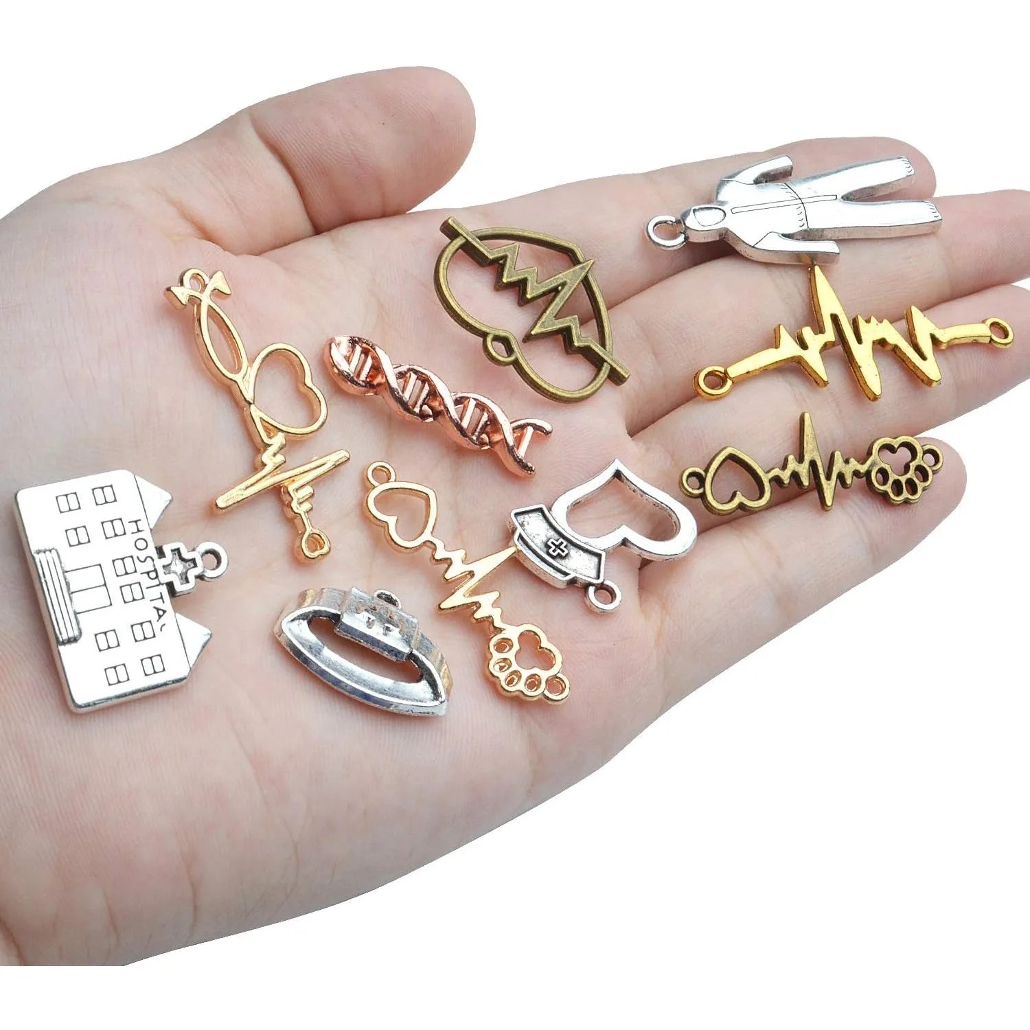 100g(about 40-70pcs) Medical Crafts Pendants