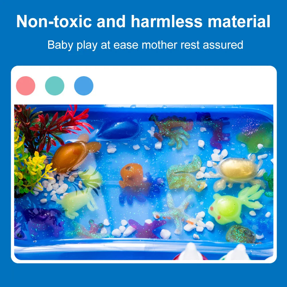 DIY Magic Water Kids Handmade Craft Painting Stickers Fairy Gel Ocean MoldEducation