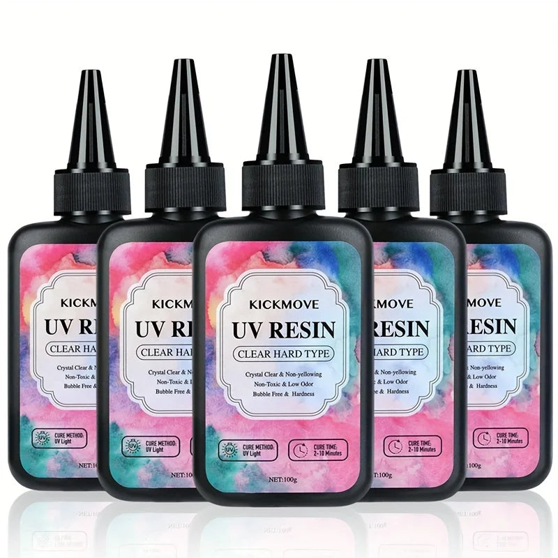 500g UV Resin Clear, Hard, Epoxy ,Premixed, For Craft Jewelry