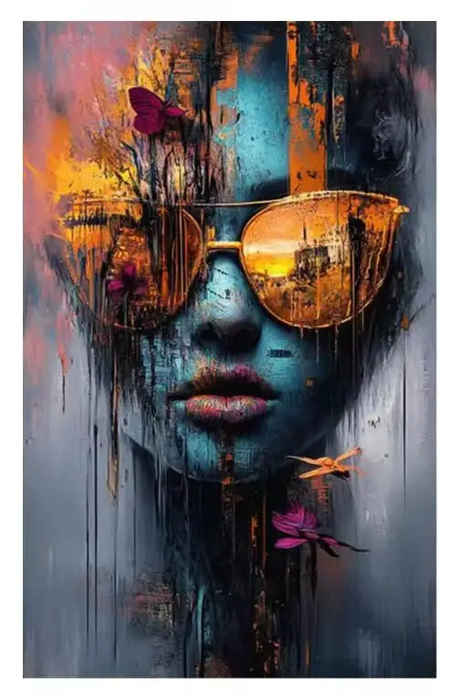 5D Diamond Painting Women Picture Full Diamond Embroidery Cross Stitch Kits Art .