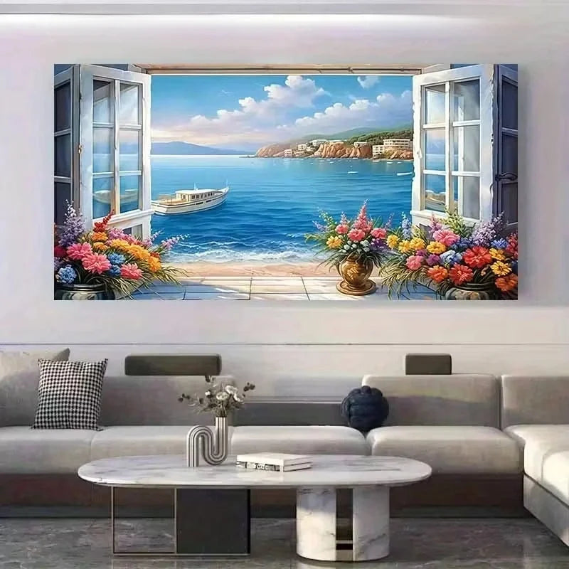 DIY 5D Large Diamond Painting New 2026 Full Mosaic Diamond Art Embroidery Big Size.