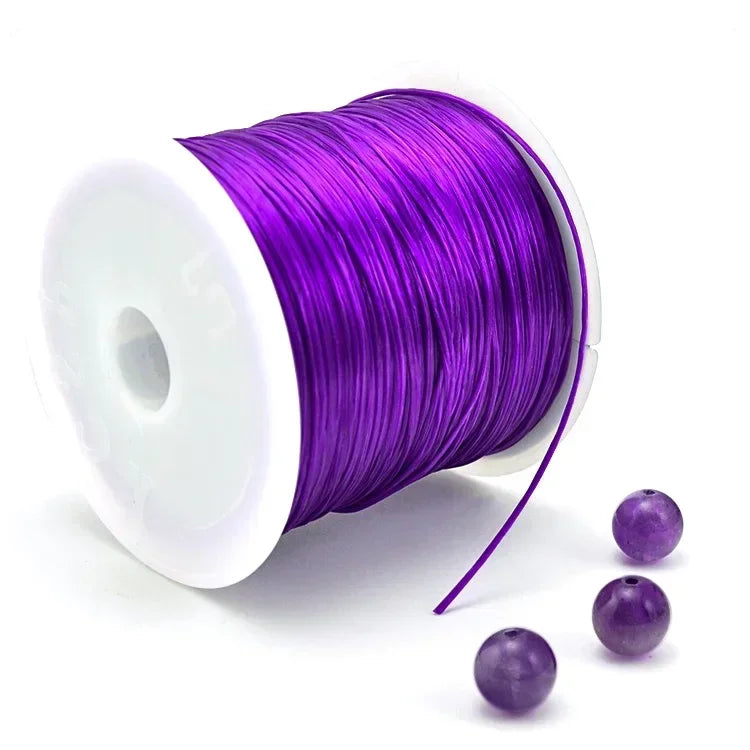 10M/Roll Strong Elastic Crystal Beading Cord for Bracelets Stretch Thread