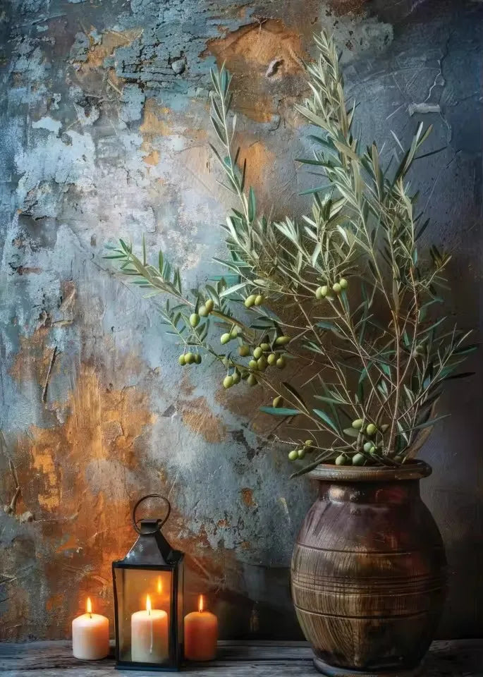 5d DIY New Arrival Diamond Painting Stitch Olive Leaf and Lemon Full Diamond Mosaic Embroidery Italian Minimalism Home Decor