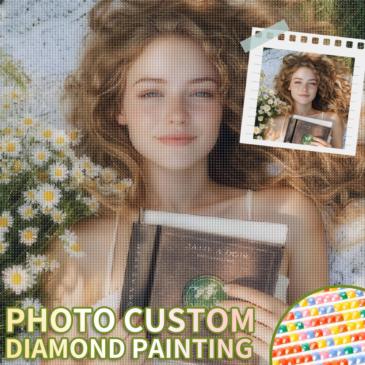 Diamond Painting Photos Custom Diamond Mosaic diamond Pictures 5D DIY Needle Arts Craft .