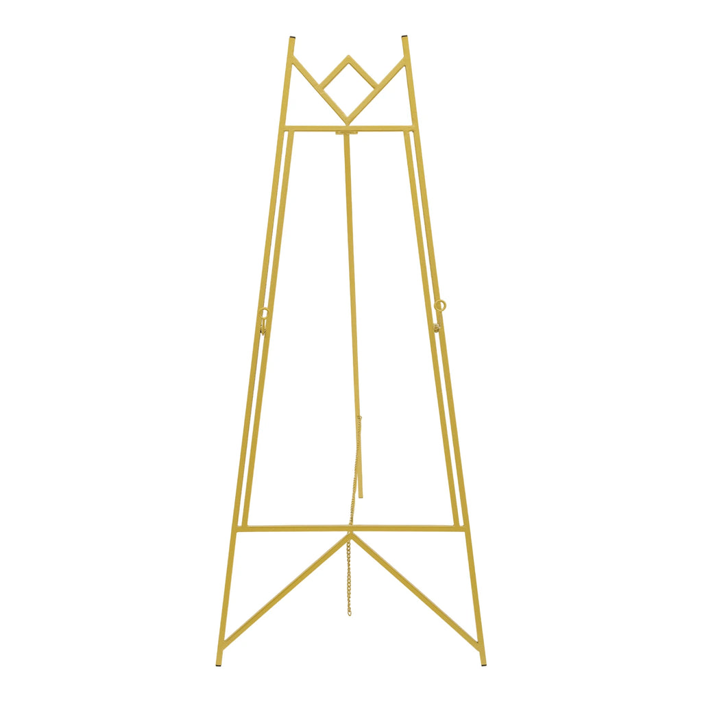 2 Pack Portable Art Gold Easel Stand for Wedding Sign & Poster
