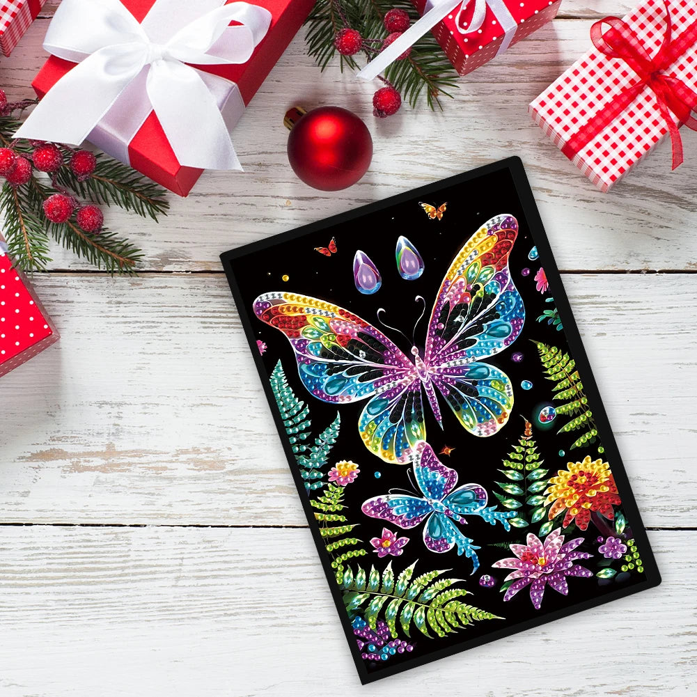 New 50-Page A5 Size 5D DIY Diamond Art Painting Notebook Kit