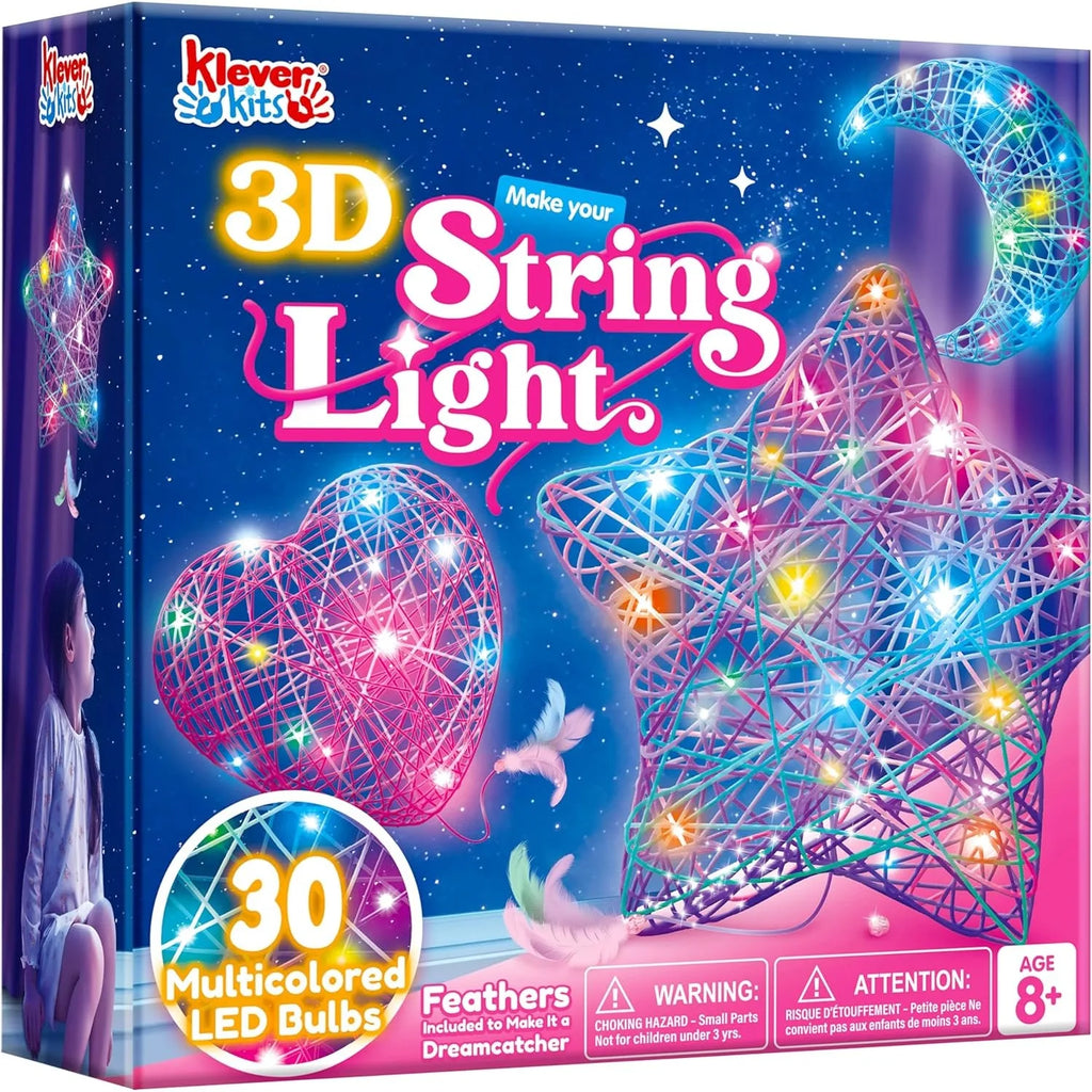 3D String Art Kit Light Up String Light Toy