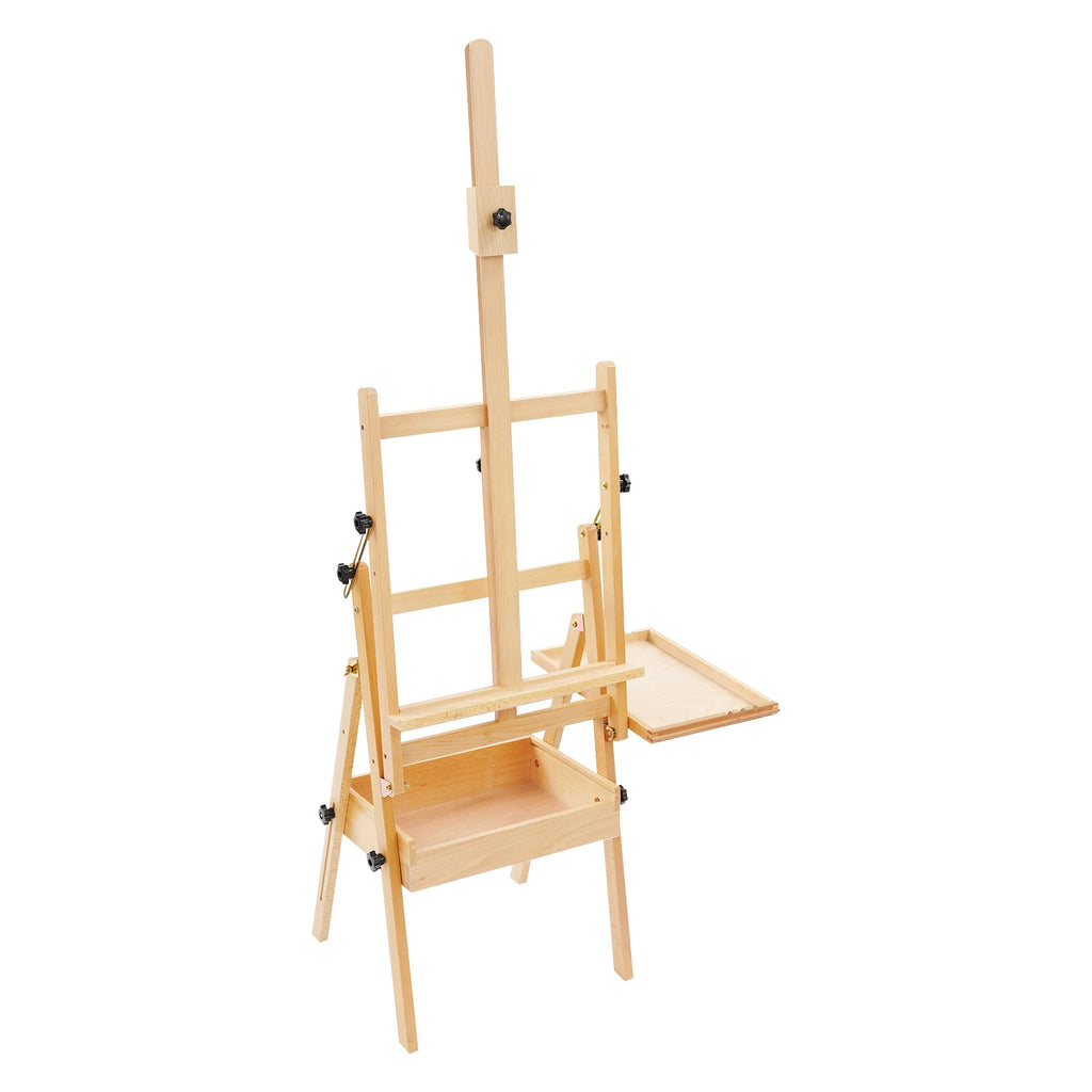 Foldable Easel Stand, with Storage Box and Tray, rfor Adults and Students