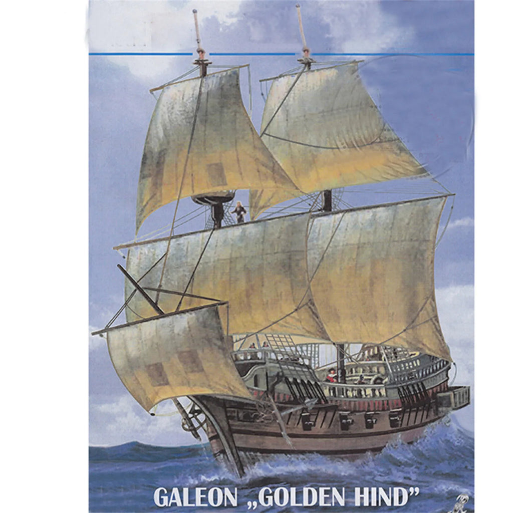 Paper boat model DIY battleship paper model sailboat model Unassembled Kit