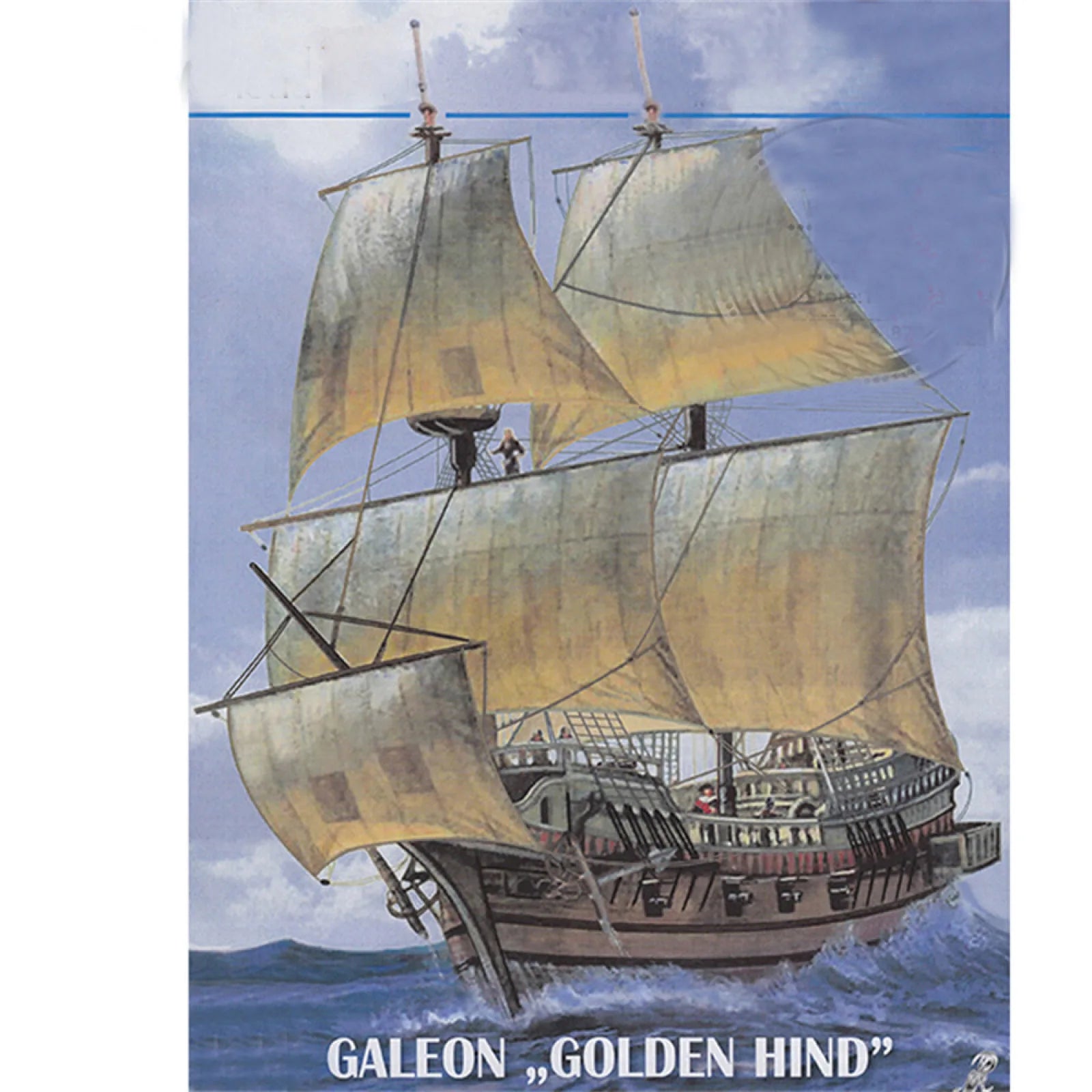 Paper boat model DIY battleship paper model sailboat model Unassembled Kit