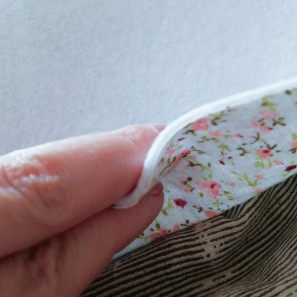 110gsm50*100cm Single Side Adhesive Cotton Batting  Filler Perfect For Purse Craft DIY Fabric