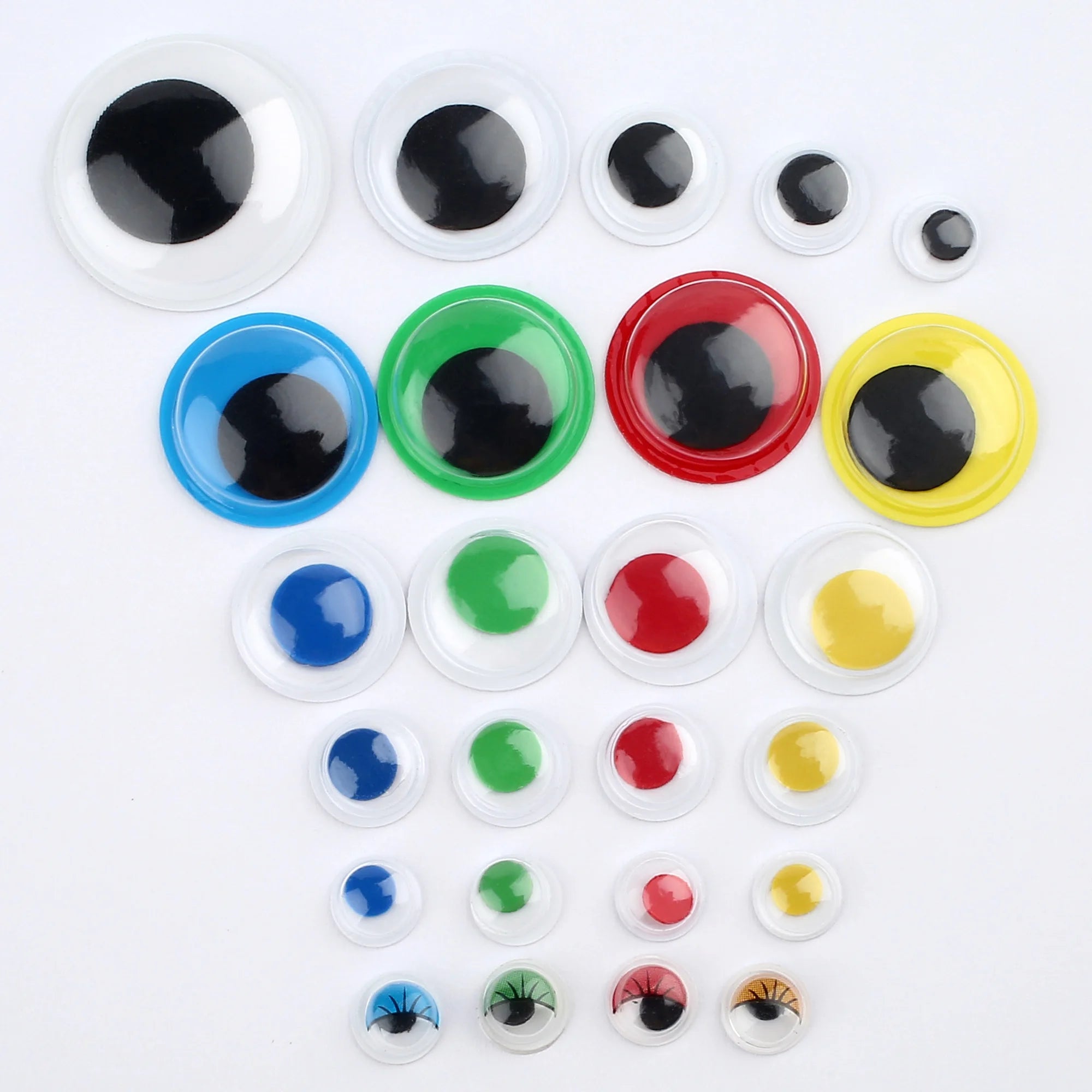 1100pcs Self-adhesive Googly Wiggle Eyes for DIY