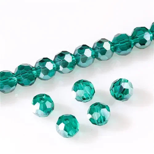 Round Spacer Glass Beads For Jewelry Making DIY Accessories
