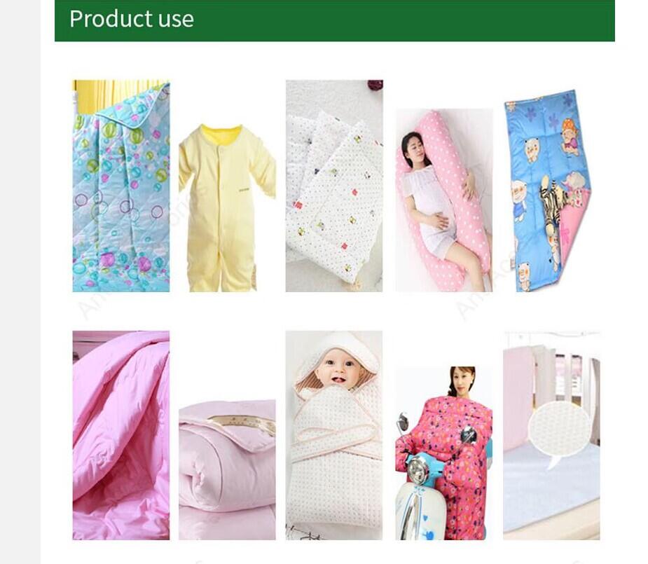 50*100CM Iron-On Fusible Fleece Interfacing Adhesive Cotton Batting Filler