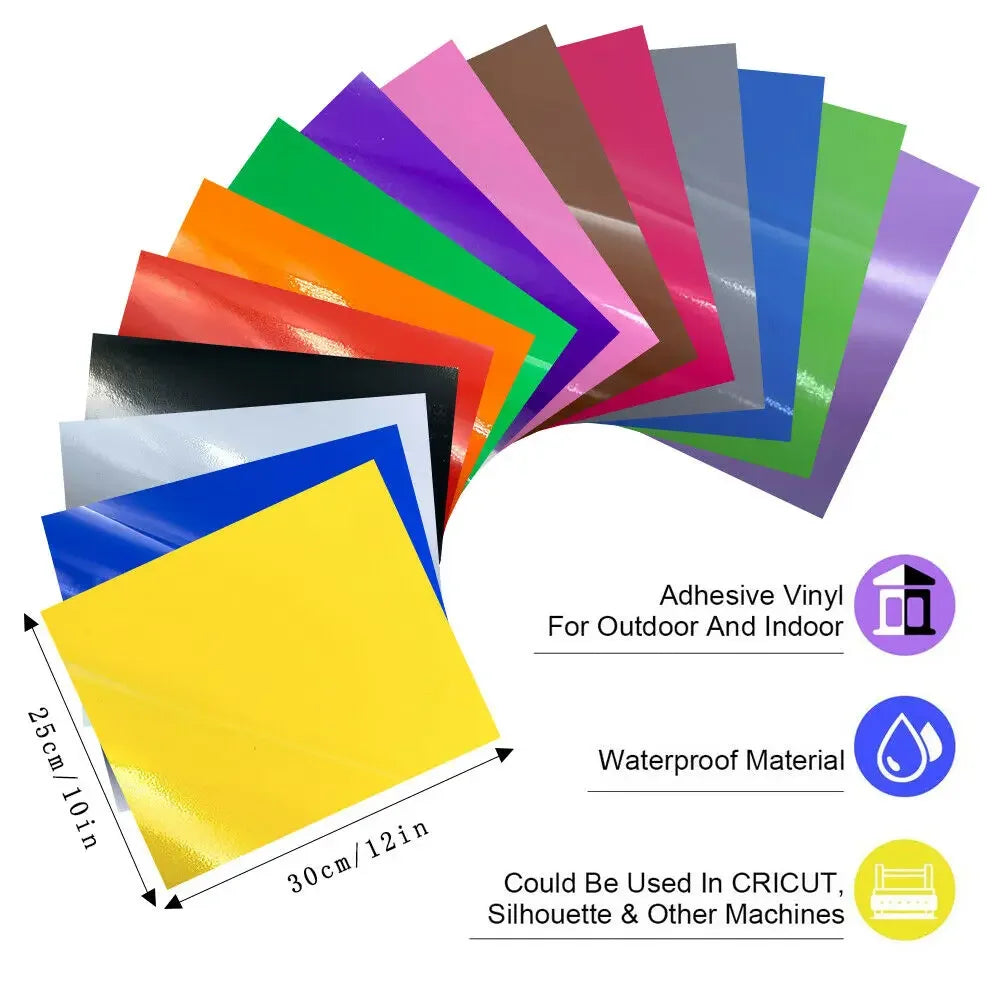 Glossy Self Adhesive Vinyl Premium Craft cut Film