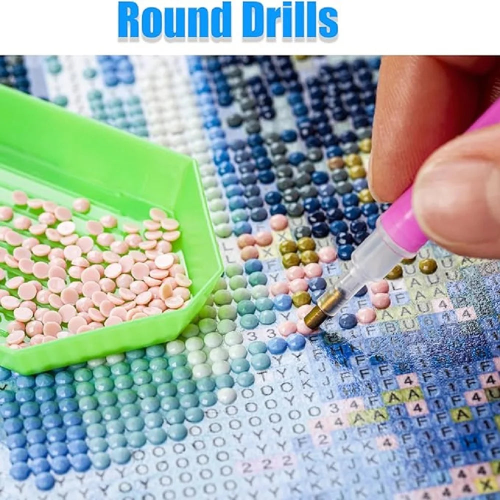 DIY Cactus Sunset Diamond Painting Kit