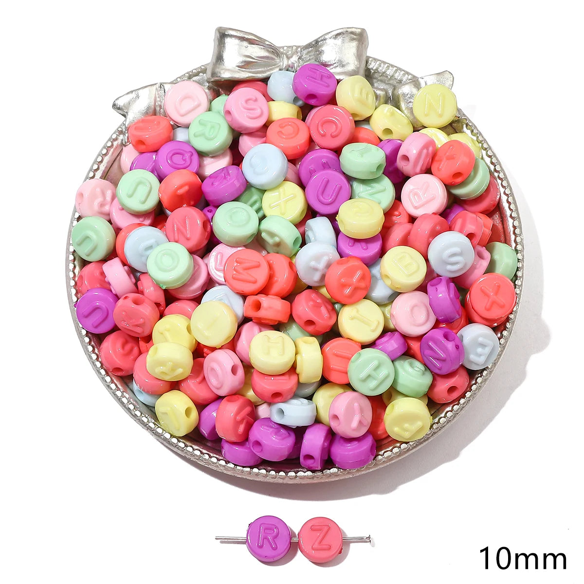 About 20-200Pcs acrylic solid colored beads, butterflies, pentagonal stars, love beads