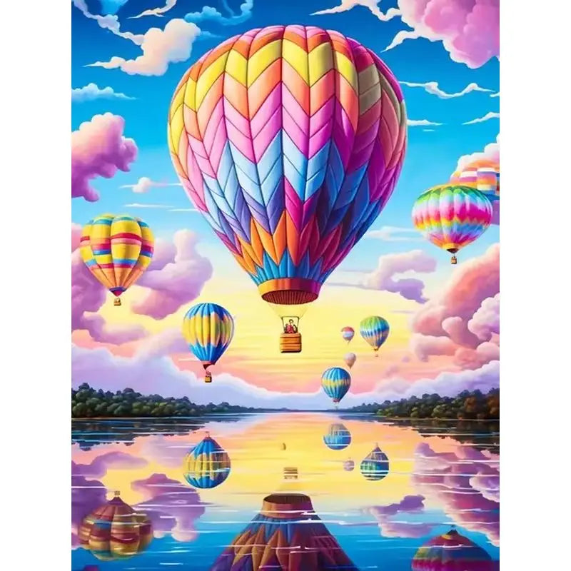 Landscape Diamond Embroidery Cross Stitch Art Kits DIY Craft Diamond Painting 5D Mosaic Kit Wall Art Home Decoration