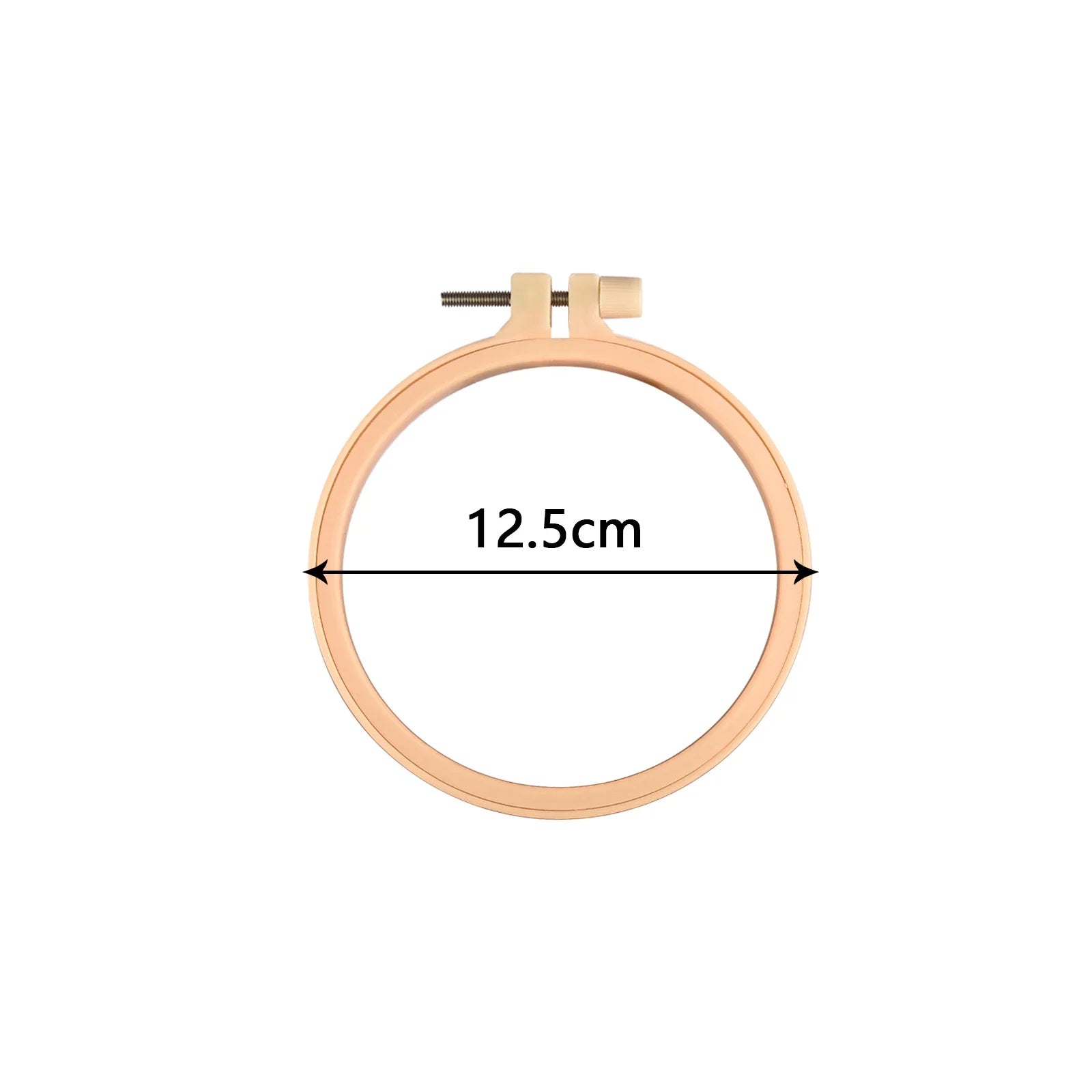 Round Wooden  Embroidery Hoop Rings For DIY Cross Stitch