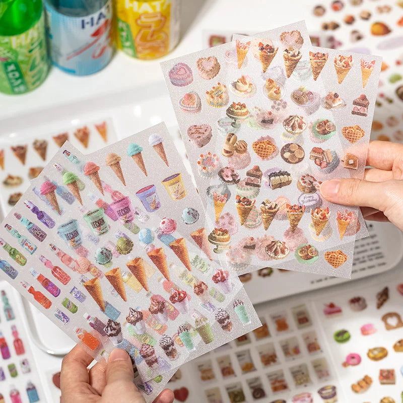 Waterproof Durable Sticker Book DIY Handbook , Decoration