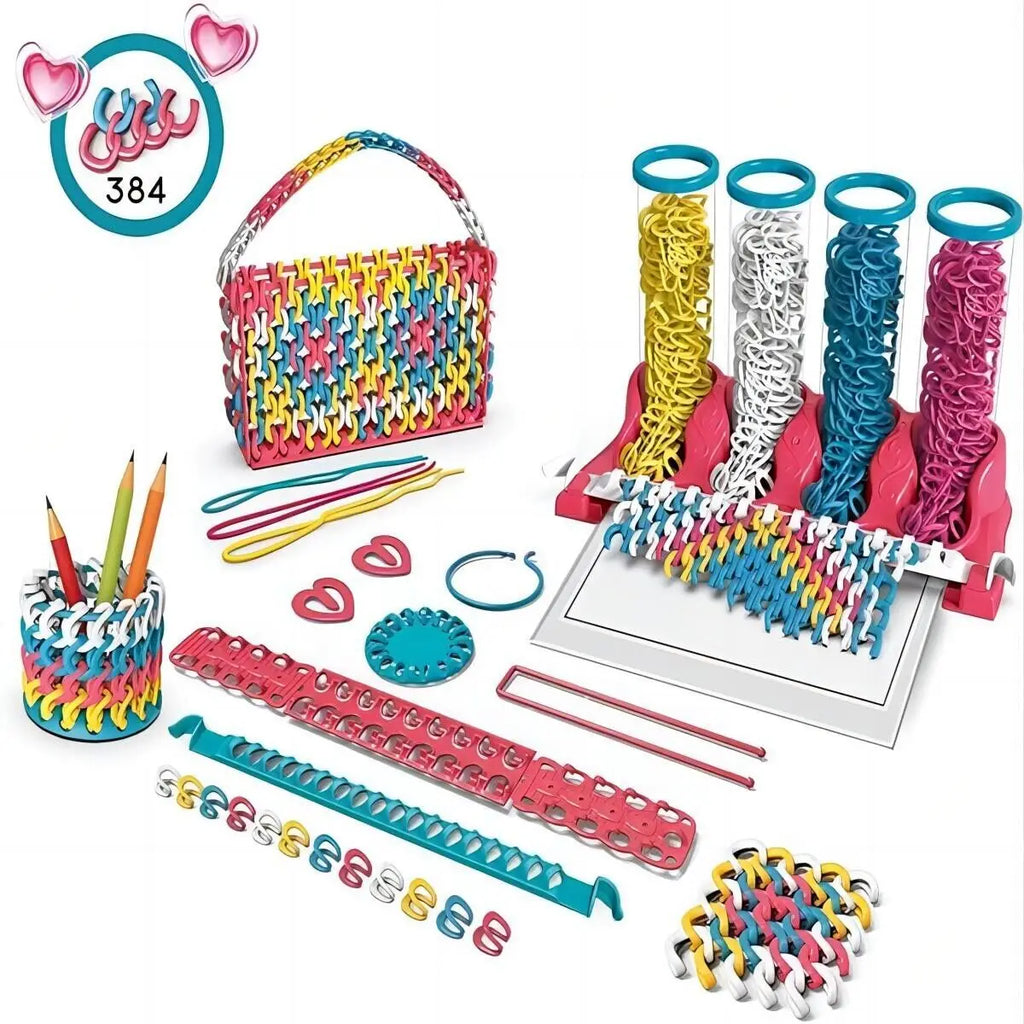 DIY Toys Puzzle Creative Ribbon Woven Hand Ropes