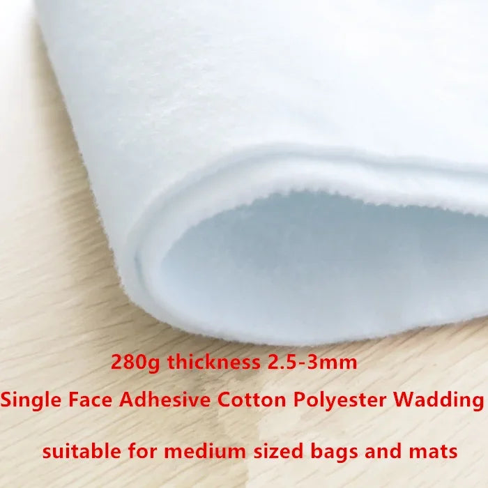 50*100cm Self Adhesive Sticker Cotton Polyester Padding DIY Craft Self Adhesive Upholstery Filling Wadding Quilting Batting