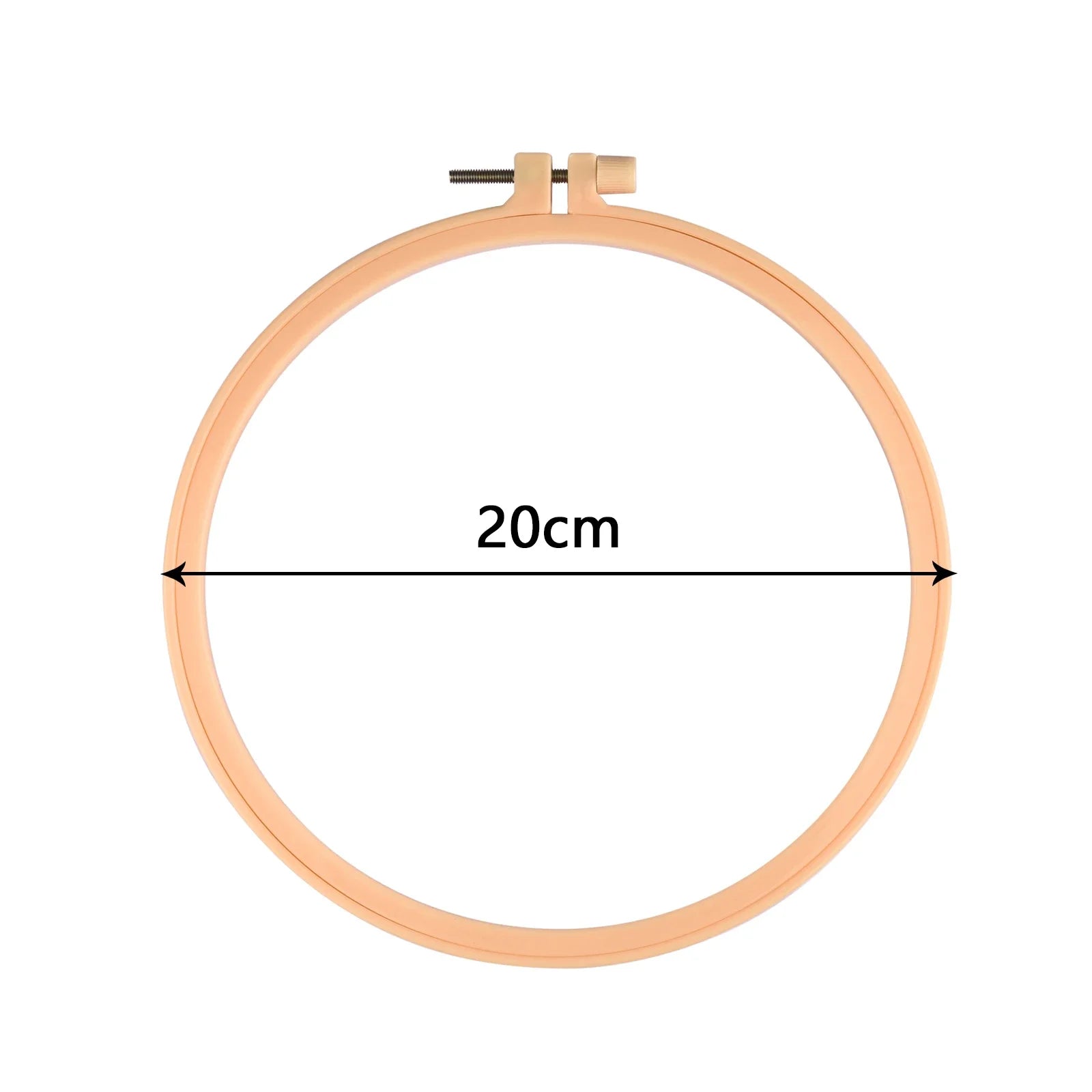 Round Wooden  Embroidery Hoop Rings For DIY Cross Stitch