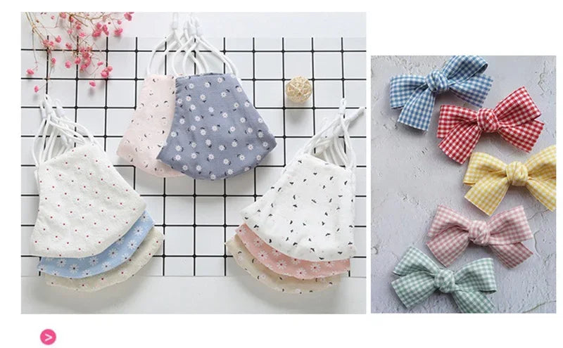 5Pcs/Set 25cmX25cm  Quilting Cloth Patchwork Needlework Handmade DIY Material