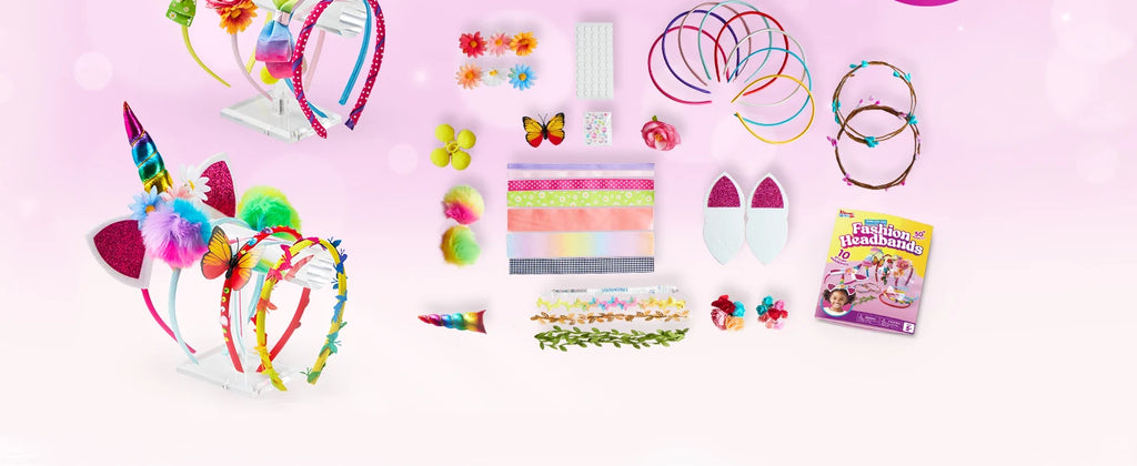 Headband Making Kit for Girls Kids Headbands DIY