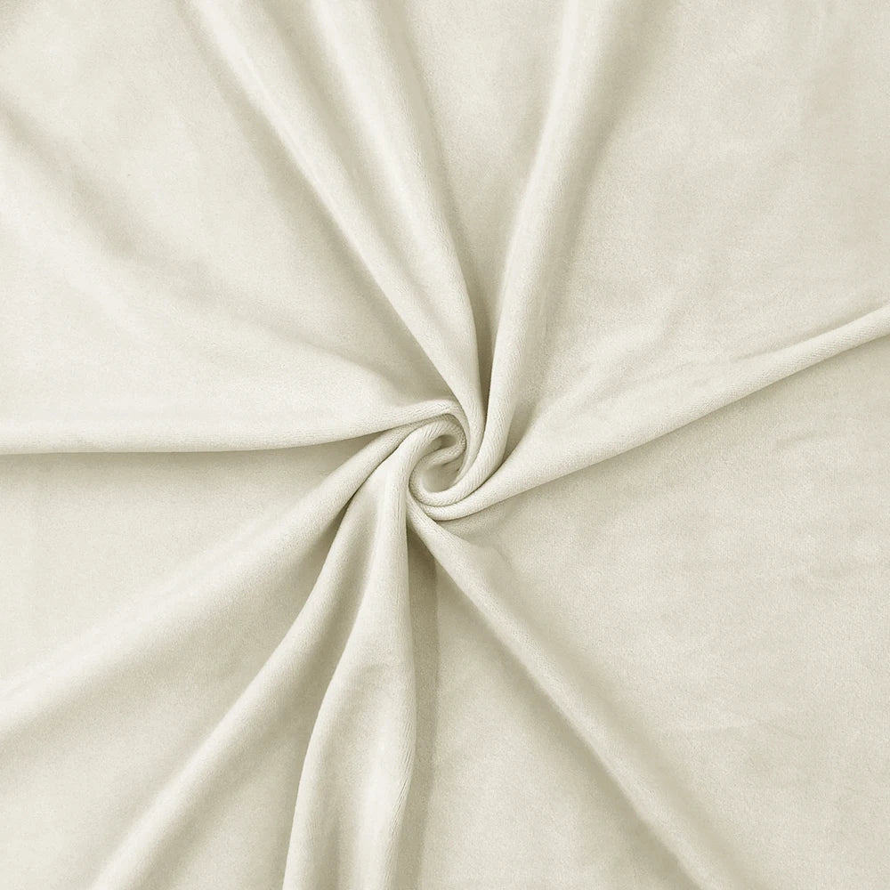 2024 Small Size 50x50cm Squishy Mochi Stetch Minky Fabric 95% Polyester 5% Spandex Stretch 4 Side Plush Fabric For Diy SewingToy