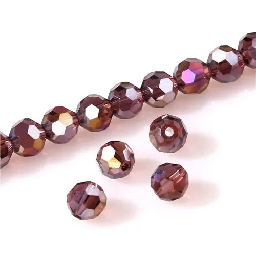 Round Spacer Glass Beads For Jewelry Making DIY Accessories