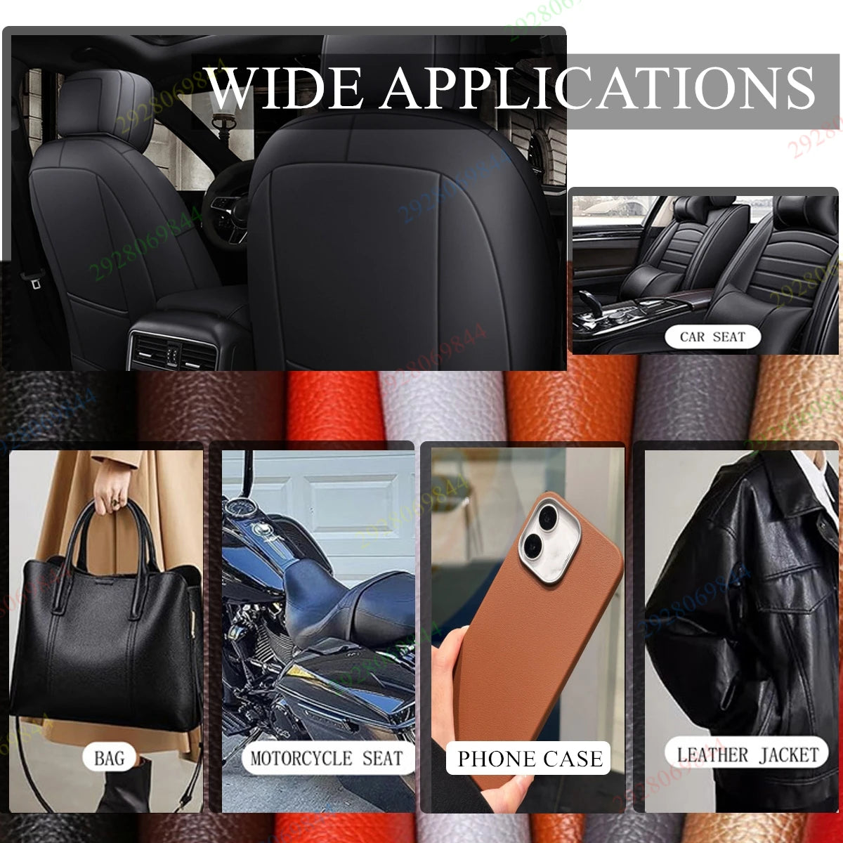 Self Adhesive Fix Patch Sticker Household Sofa PU Leather Repair Sticker