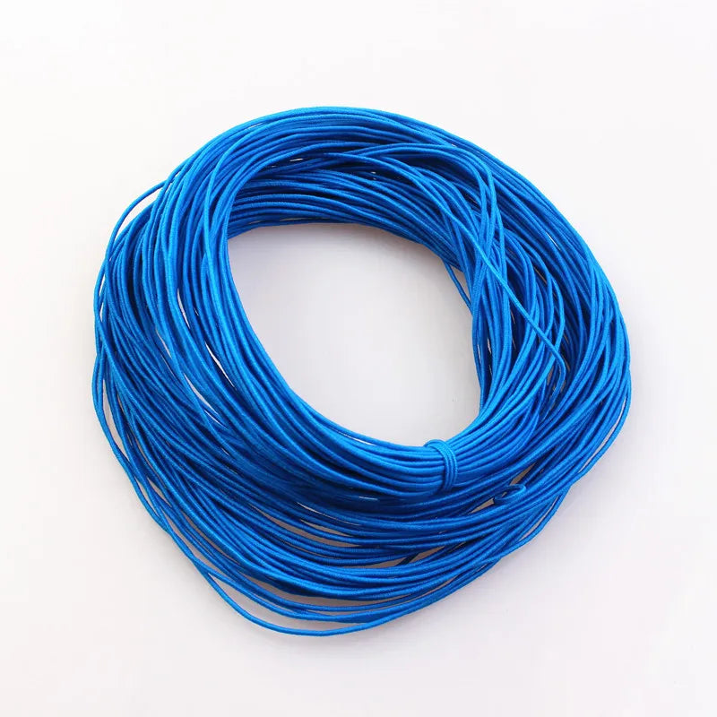Braided Elastic Cord Beading Threads Stretch String  Crafting Cords