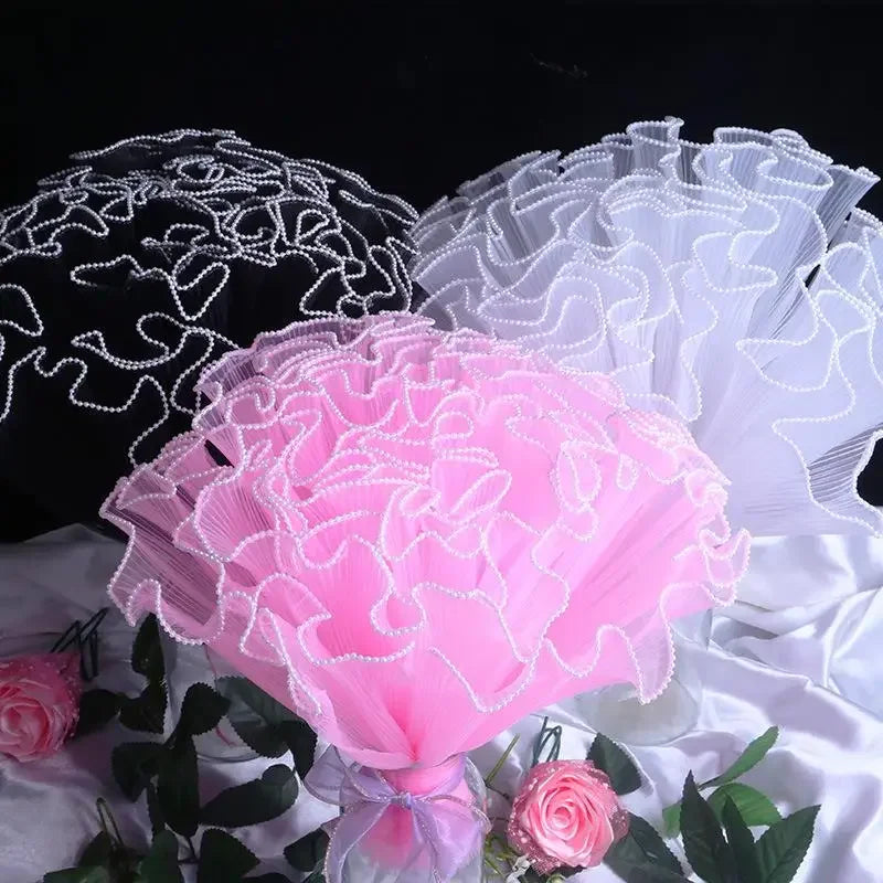 28cmx4yard Flower  Pearl Wave Yarn Pearl Wave Yarn