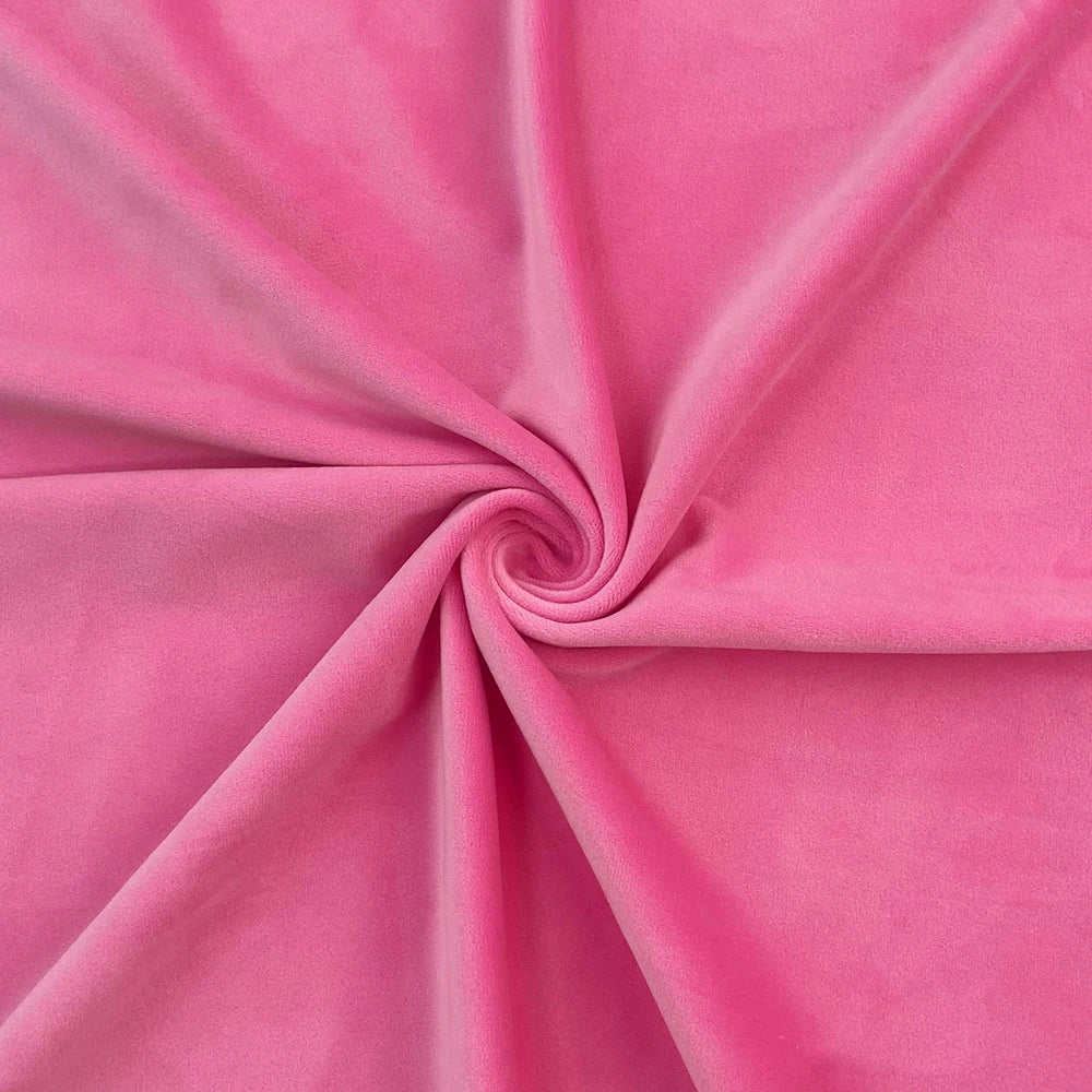 2024 Small Size 50x50cm Squishy Mochi Stetch Minky Fabric 95% Polyester 5% Spandex Stretch 4 Side Plush Fabric For Diy SewingToy