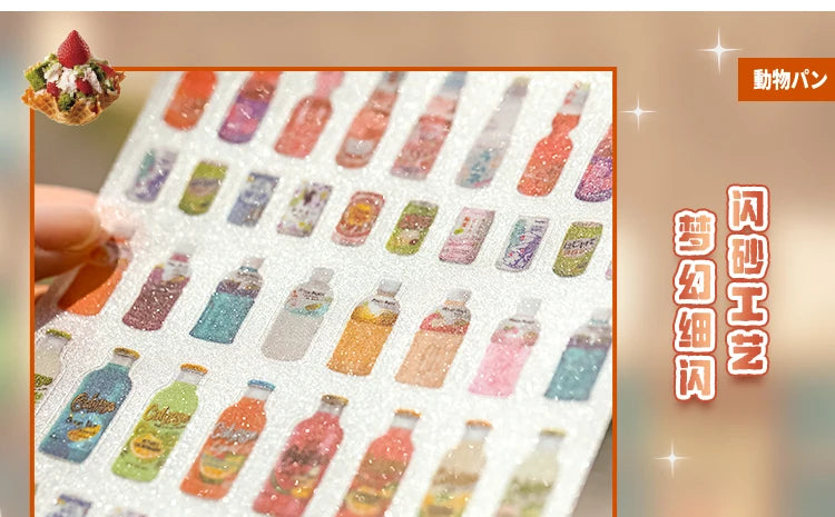 Waterproof Durable Sticker Book DIY Handbook , Decoration