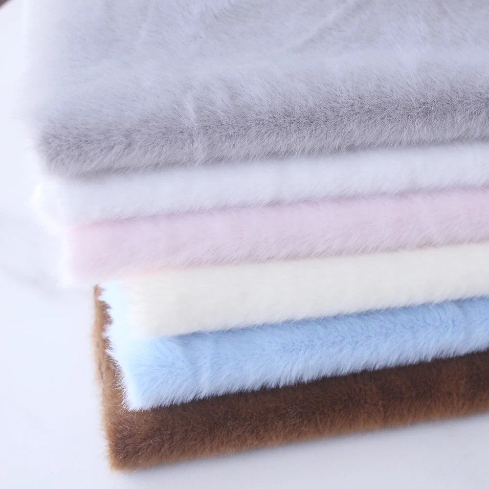 Plush Encryption Thickening fabric solid Solf Atrtificial