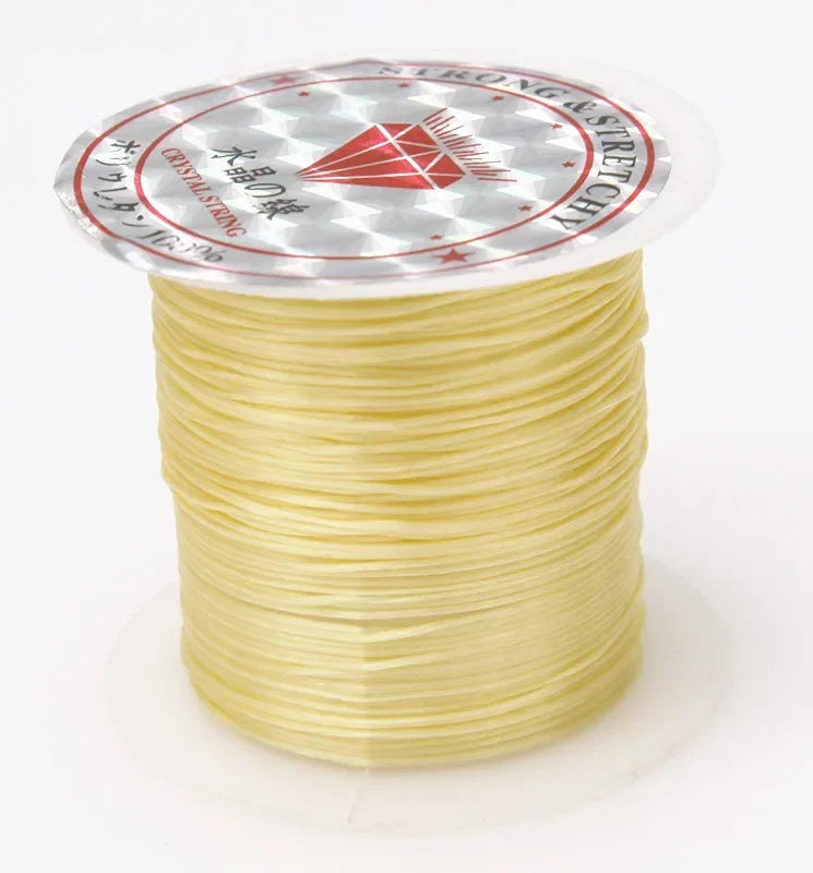 10M/Roll Strong Elastic Crystal Beading Cord for Bracelets Stretch Thread