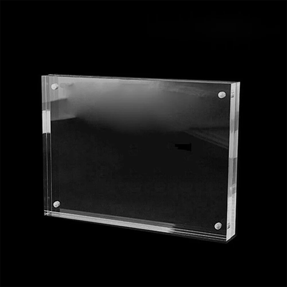 Photo Frame Transparent Acrylic Photo Frame Magnetic Poster Display