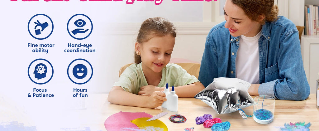 3D String Art Kit Light Up String Light Toy