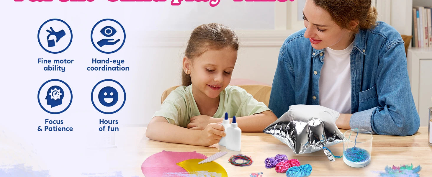3D String Art Kit Light Up String Light Toy