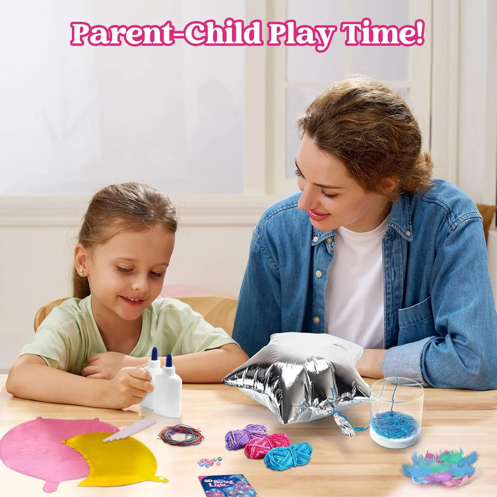 3D String Art Kit Light Up String Light Toy