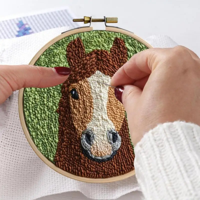 Punch Needle Embroidery Starters Kit Punch Needle Kit