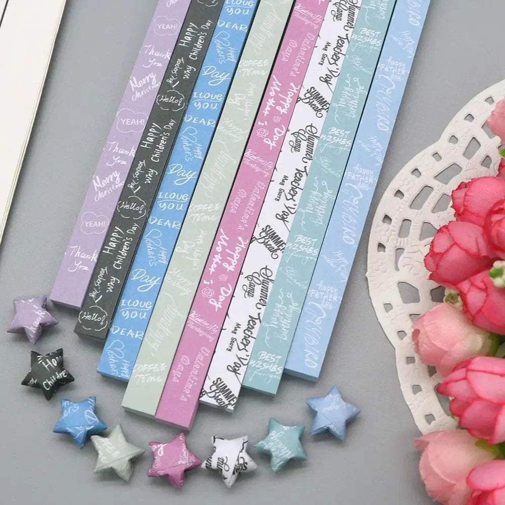 540 Sheets Origami Paper Stars DIY Hand Crafts Origami  Paper