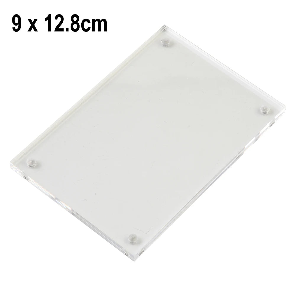 Photo Frame Transparent Acrylic Photo Frame Magnetic Poster Display